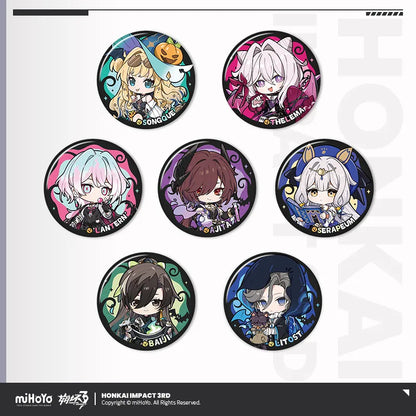 Honkai Impact 3rd The Seven Shus Night of Encounters Series Chibi Tinplate Badge