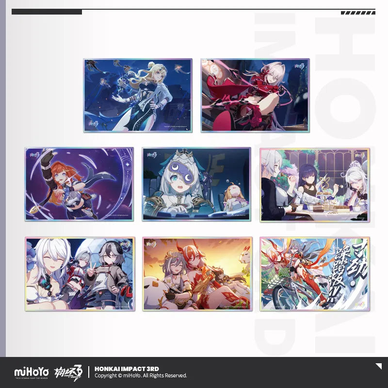 Honkai Impact 3rd CG Series PET Shikishi Cardboard