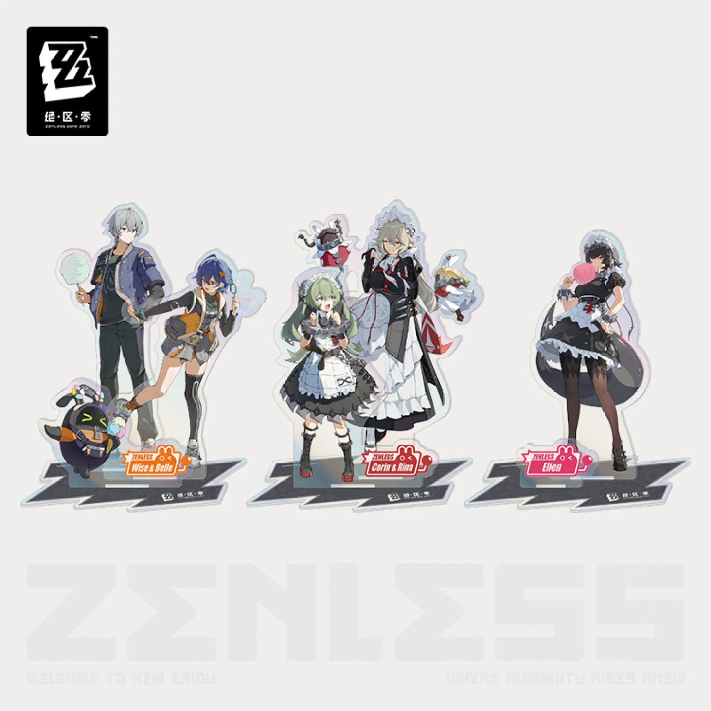 Zenless Zone Zero New Eridu Garden Party Series Acrylic Standee