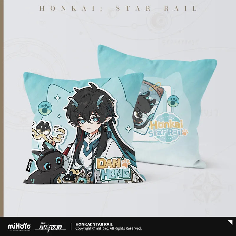 Honkai: Star Rail Little Cat Series Square Pillow