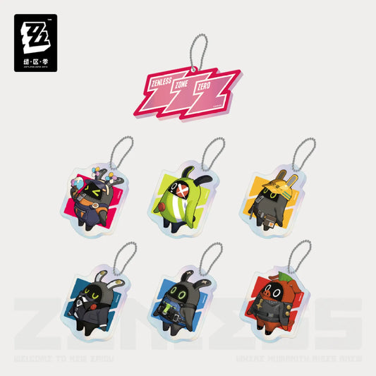 Zenless Zone Zero New Eridu Garden Party Series Acrylic Pendant Mystery Box