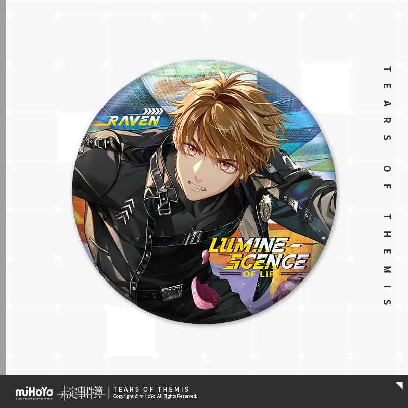 Tears of Themis Luminescence of Life Series Luke Pearce Birthday Badge Yi Qi Jiang Shi Version