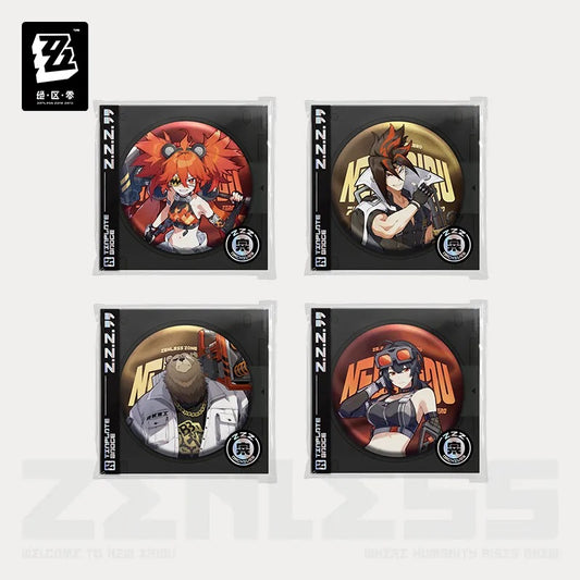 Zenless Zone Zero Artwork Series Belobog Heavy Industries Tinplate Badge