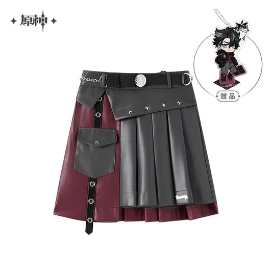 Genshin Impact Wriothesley Theme Impression Series Pleated Skirt