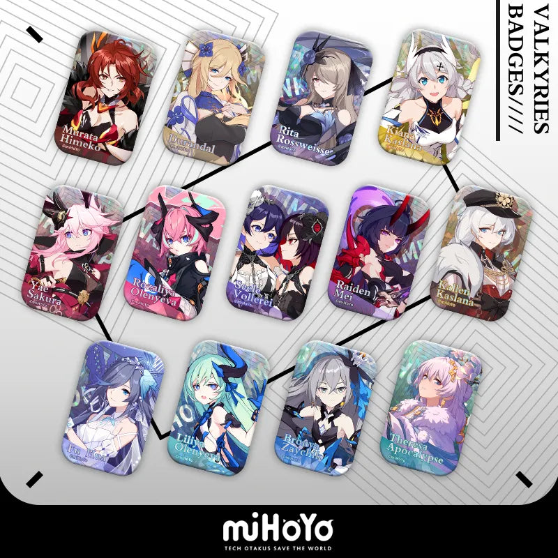 Honkai Impact 3rd Portrait Series Square Badge Mystery Box