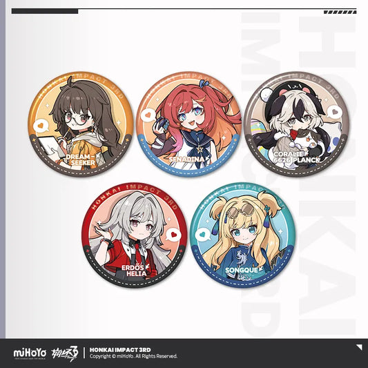 Honkai Impact 3rd Little Tea Party Series Vol.2 Tinplate Badge