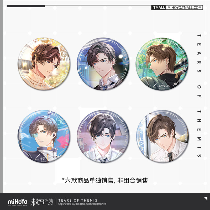 Tears of Themis Xin Dong Ji Nian Series Tinplate Badge Artem Wing