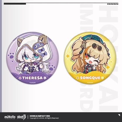 Honkai Impact 3rd Dreamy Leisure Travel Series Tinplate Badge