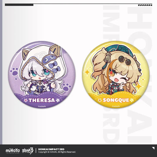 Honkai Impact 3rd Dreamy Leisure Travel Series Tinplate Badge