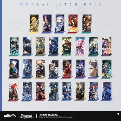 Honkai: Star Rail Light Cone Series Glitter Quicksand Acrylic Block Ornaments