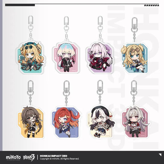 Honkai Impact 3rd Chibi Series Acrylic Keychain