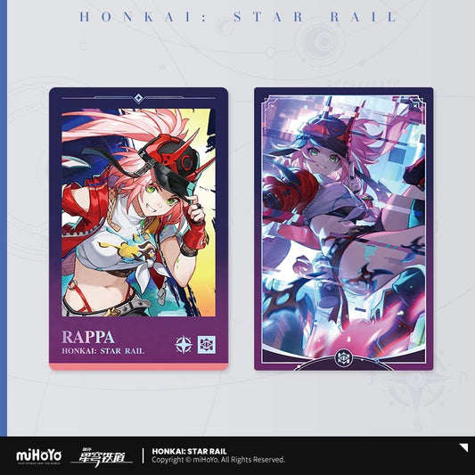 Honkai: Star Rail Rappa Polaroid Light Cone Gift Card Set A (Not For Sale)