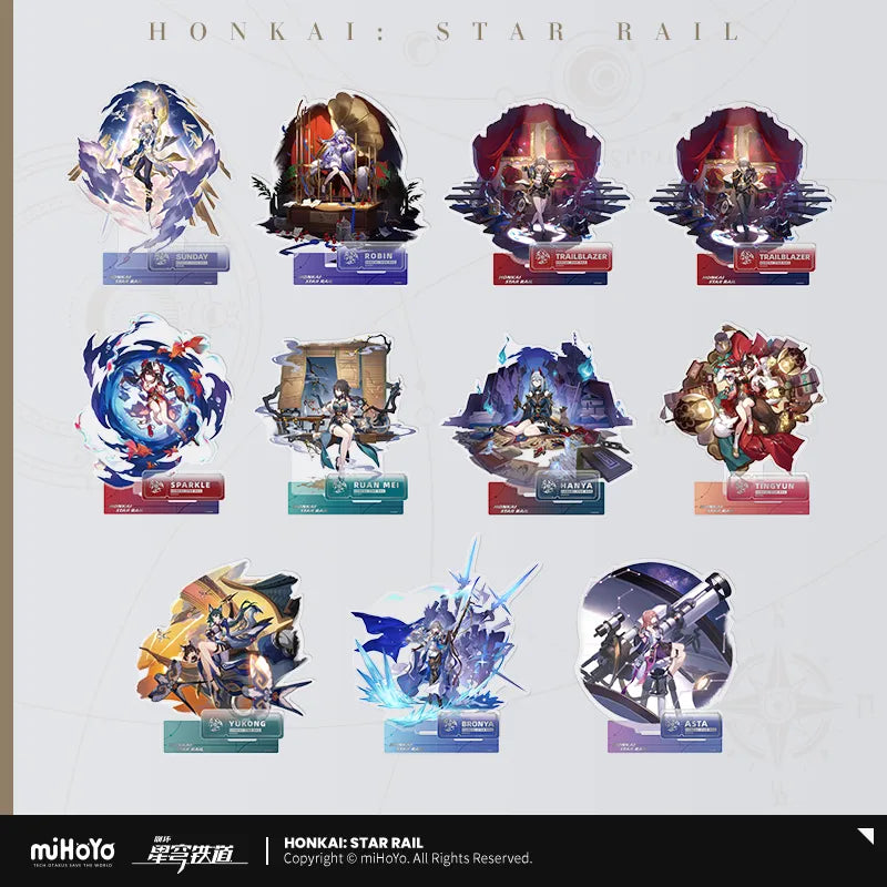 Honkai: Star Rail The Harmony Character Warp Artwork Acrylic Standee