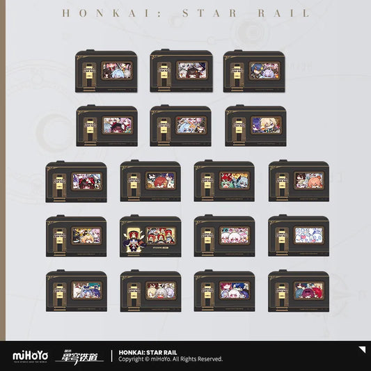 Honkai: Star Rail Pom-Pom Exhibition Series Chibi Sticker Box