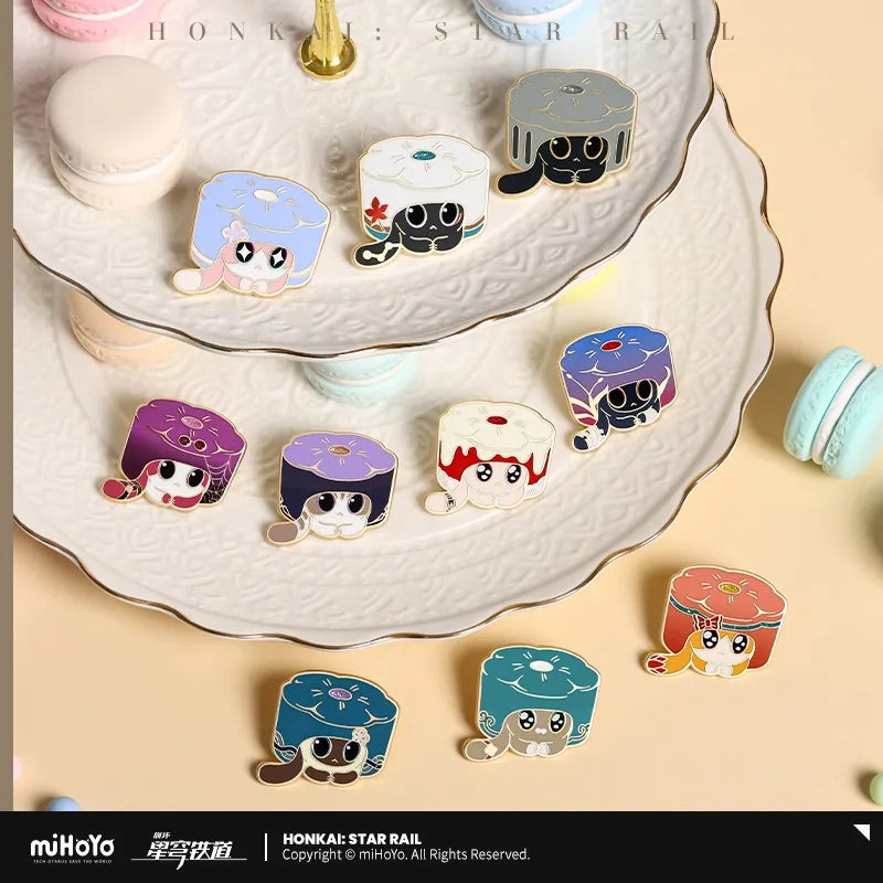 Honkai: Star Rail Ruan Mei Creations Exotic Pets Collection Series Metal Badge