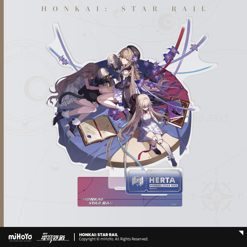 Honkai: Star Rail The Erudition Character Warp Artwork Acrylic Standee