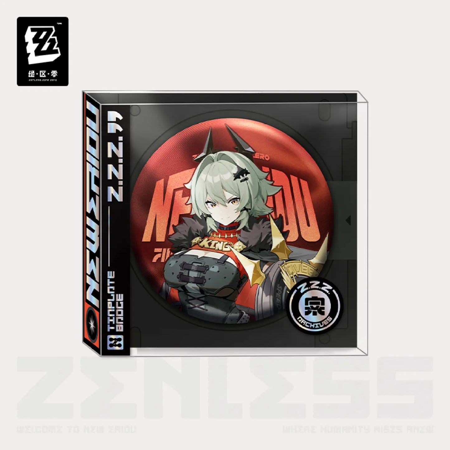 Zenless Zone Zero Artwork Series Sons of Calydon Tinplate Badge