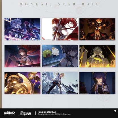 Honkai: Star Rail Memories Of Walking With You Series Postcard Collection