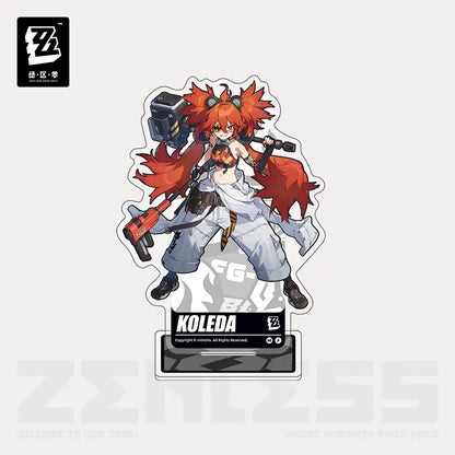 Zenless Zone Zero Artwork Series Belobog Heavy Industries Acrylic Standee