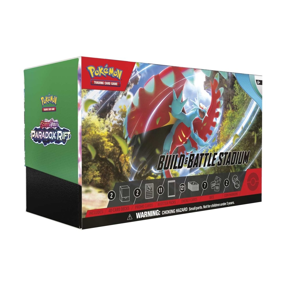 Pokemon Trading Card Game (TCG): Scarlet & Violet - Paradox Rift Build & Battle Stadium