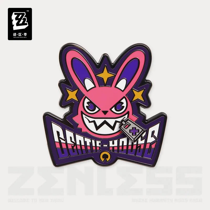 Zenless Zone Zero Factions Series Metal Badge