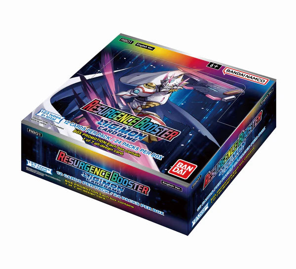 Digimon Card Game (TCG): Resurgence Booster Display (RB01)