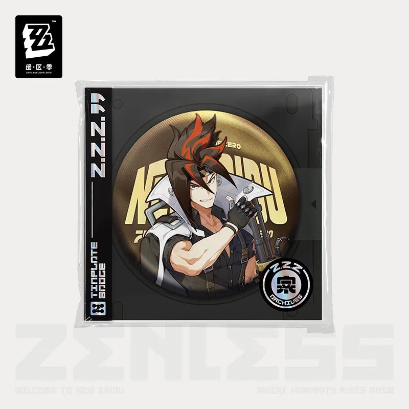 Zenless Zone Zero Artwork Series Belobog Heavy Industries Tinplate Badge