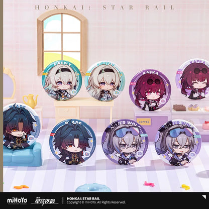 Honkai: Star Rail Owlbert's Reception Room Series Tinplate Badge Set