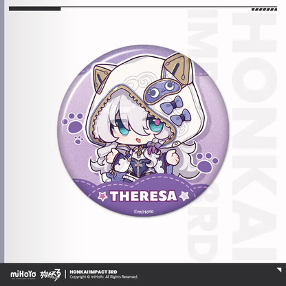 Honkai Impact 3rd Dreamy Leisure Travel Series Tinplate Badge