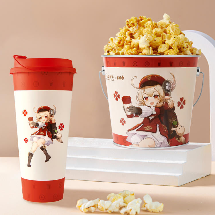 Genshin Impact x Wanda Film "Magic Screen Journey: A Date with Light and Shadow" Popcorn/Coke Single Meal