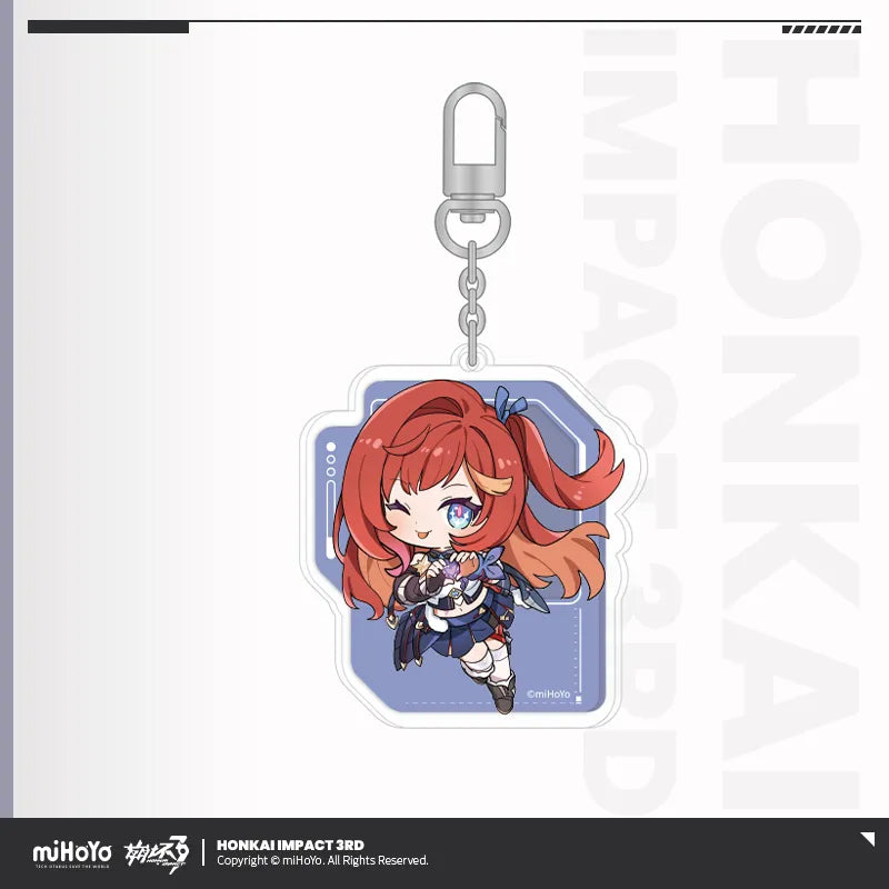 Honkai Impact 3rd Chibi Series Acrylic Keychain