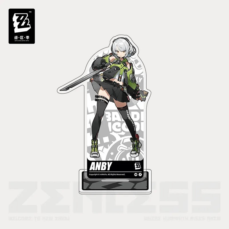 Zenless Zone Zero Artwork Series Cunning Hares AKA Gentle House Acrylic Standee