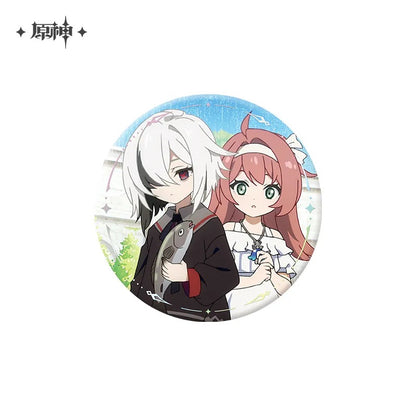 Genshin Impact The Song Burning in the Embers Series Character Badge & Film Bookmark