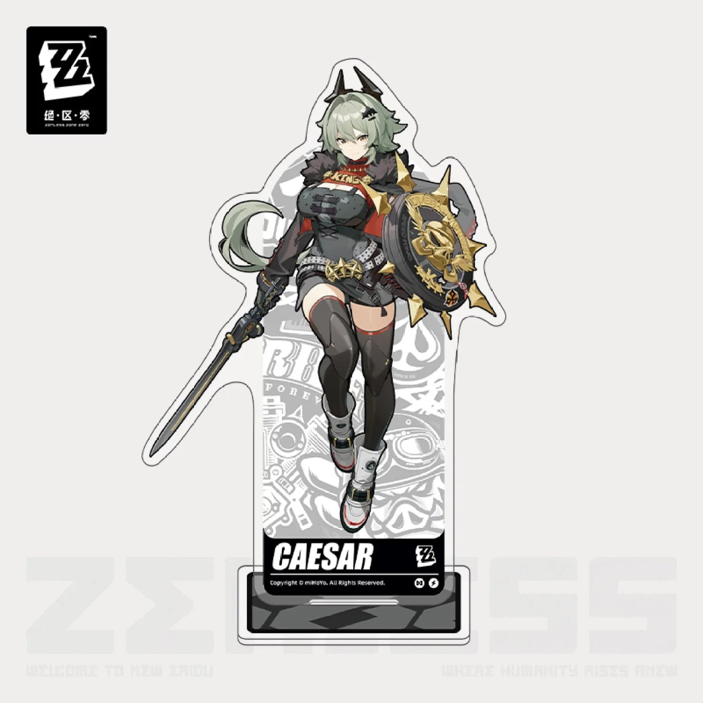 Zenless Zone Zero Artwork Series Sons of Calydon Acrylic Standee