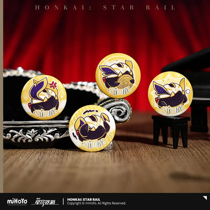 Honkai: Star Rail Owlbert's Reception Room Series Mini Tinplate Badge Set