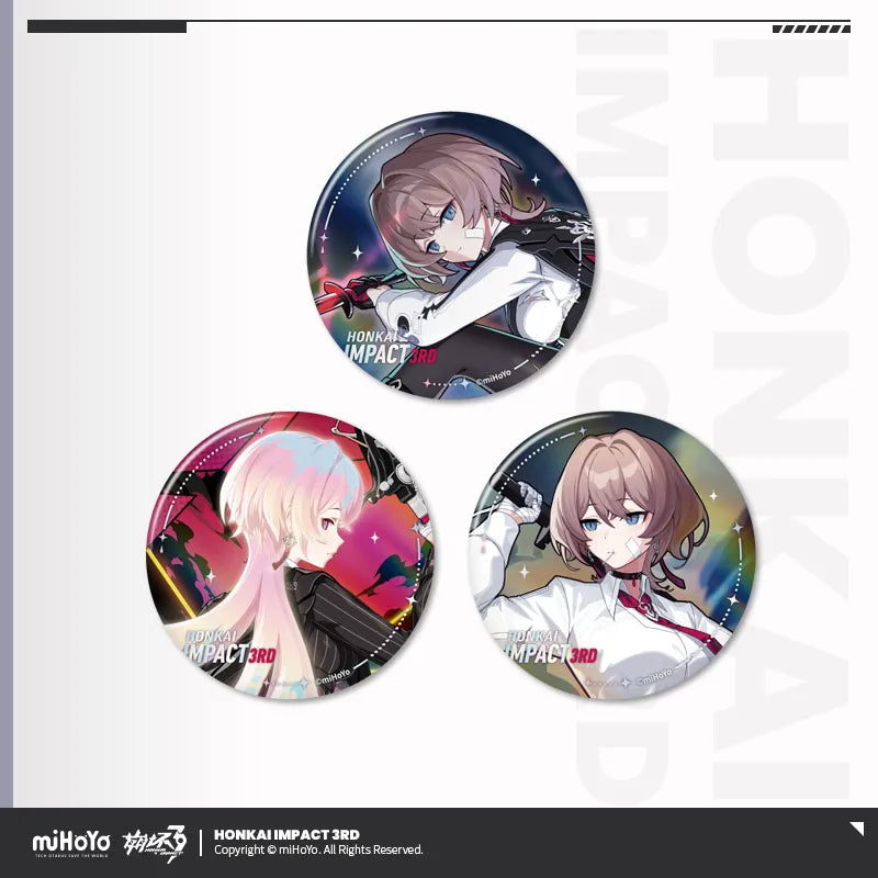 Honkai Impact 3rd Stigmata Series Tinplate Badge Set Vol.2