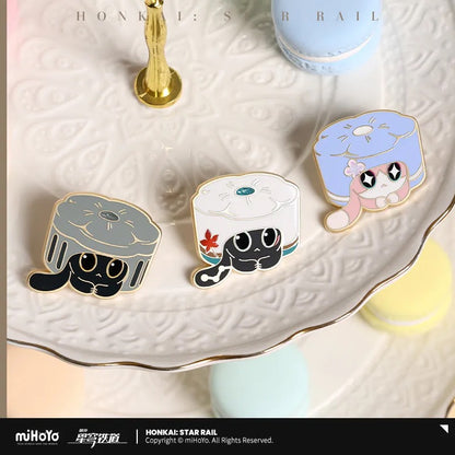 Honkai: Star Rail Ruan Mei Creations Exotic Pets Collection Series Metal Badge