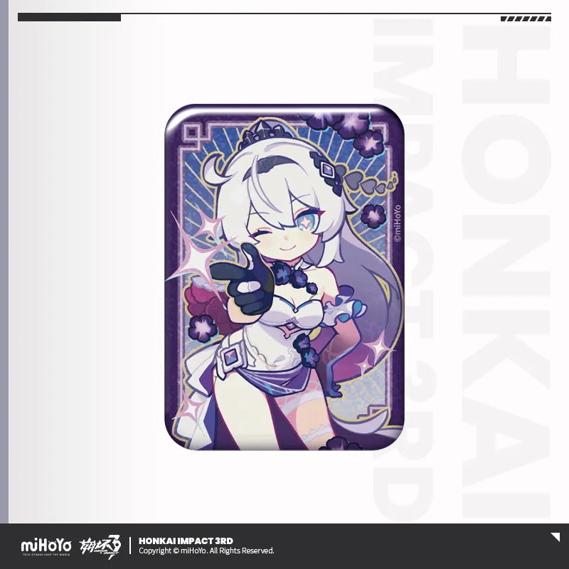 Honkai Impact 3rd A Life of Luck Series Tinplate Badge