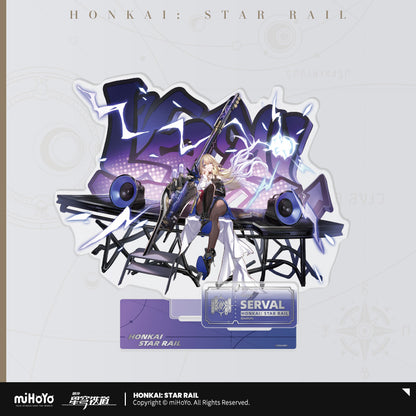 Honkai: Star Rail The Erudition Character Warp Artwork Acrylic Standee