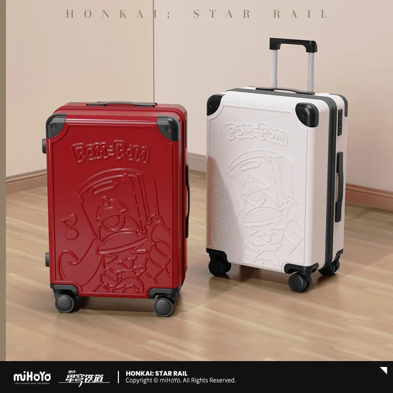 Honkai: Star Rail Warp Time Series Pom-Pom Theme Suitcase