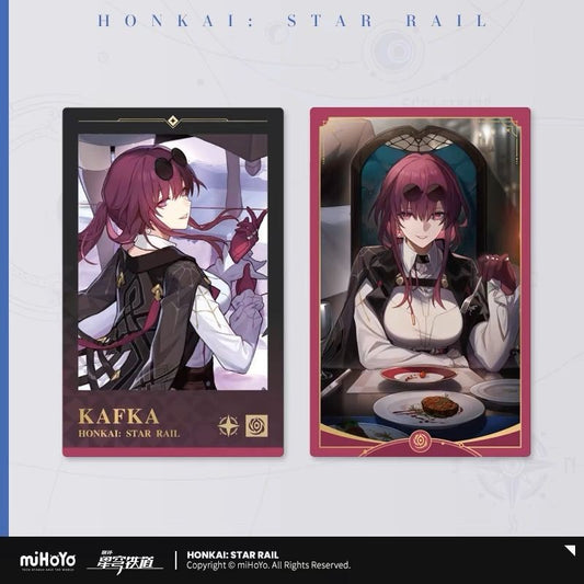 Honkai: Star Rail Kafka Polaroid Light Cone Card Set (Not For Sale)