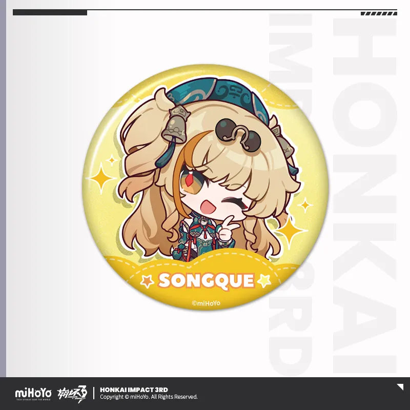 Honkai Impact 3rd Dreamy Leisure Travel Series Tinplate Badge