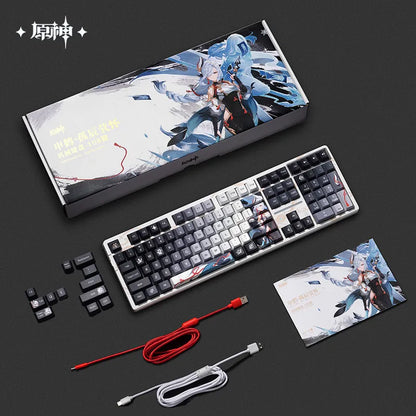 Genshin Impact Shenhe Lonesome Transcendence Mechanical Keyboard