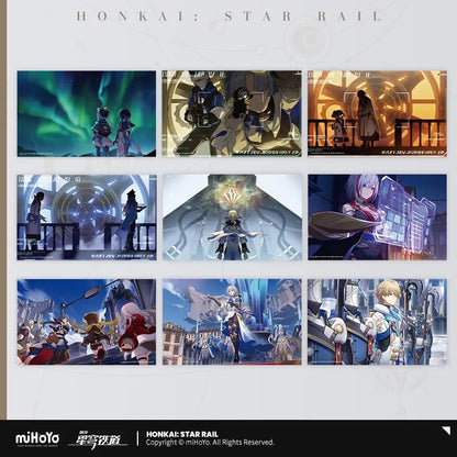 Honkai: Star Rail Memories Of Walking With You Series Postcard Collection