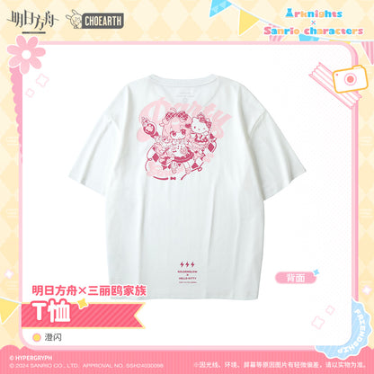 Arknights x Sanrio Goldenglow T-shirts