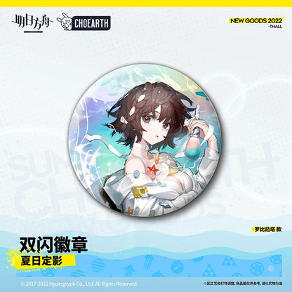 Arknights Summer Reflection Series Glittering Shikishi Badge