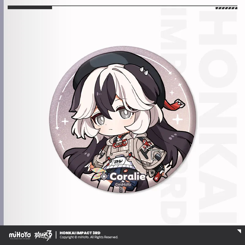 Honkai Impact 3rd Chibi Series Tinplate Badge