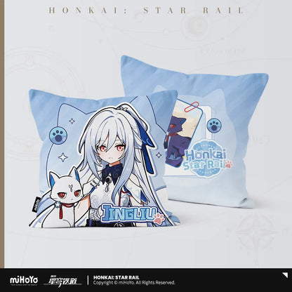 Honkai: Star Rail Little Cat Series Square Pillow