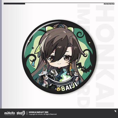 Honkai Impact 3rd The Seven Shus Night of Encounters Series Chibi Tinplate Badge