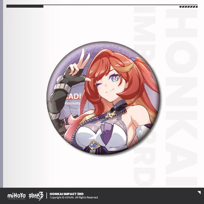 Honkai Impact 3rd Portrait Series Tinplate Badge Vol.2